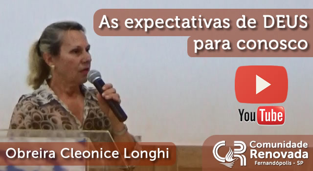 As expectativas de DEUS para conosco - 09/11/2016