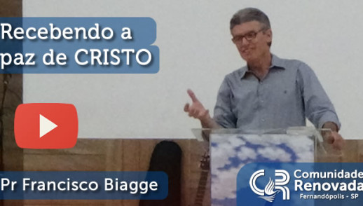 Recebendo a paz de CRISTO