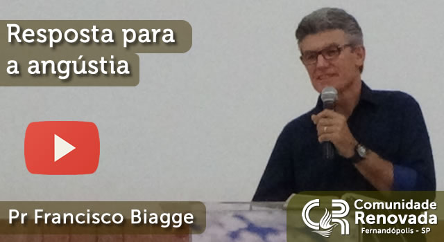Resposta para a angústia | 07/12/2016