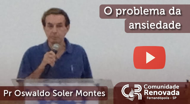 O problema da ansiedade