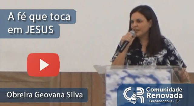 A fé que toca em JESUS