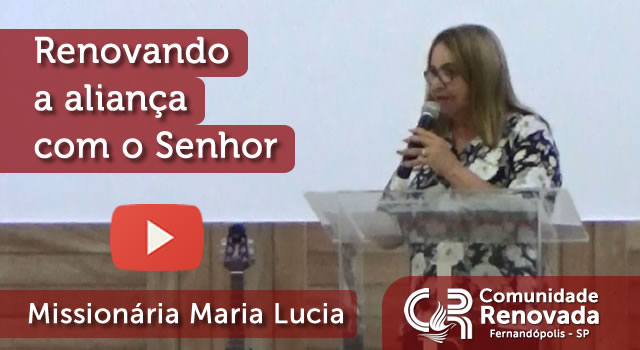 Renovando a aliança com o SENHOR