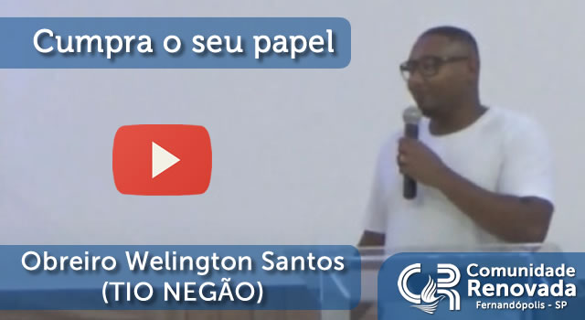 Cumpra o seu papel