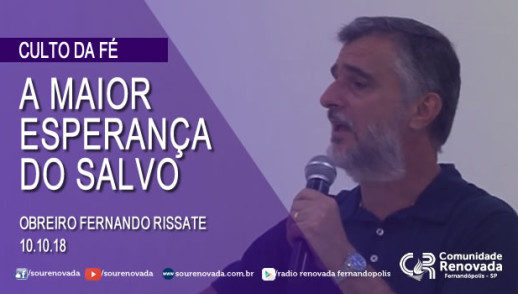 A maior esperança do salvo