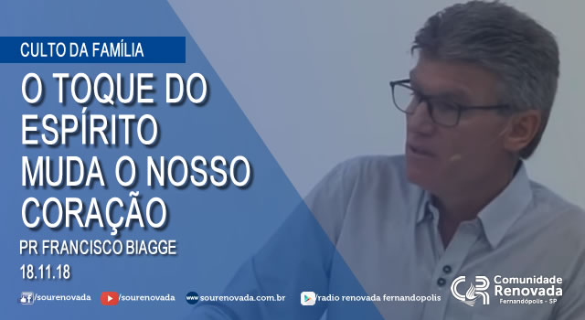 O toque do Espírito muda o nosso coração