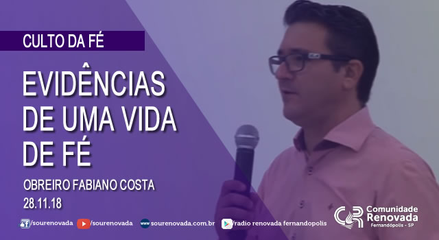 Evidências de uma vida de fé