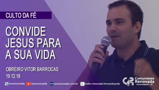 Convide JESUS para a sua vida