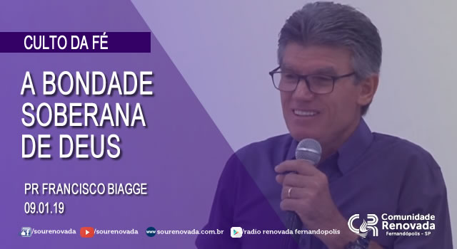 A bondade soberana de DEUS