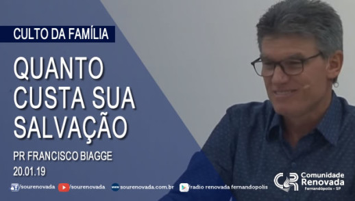 Quanto custa sua salvação