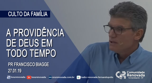 A providência de DEUS em todo tempo