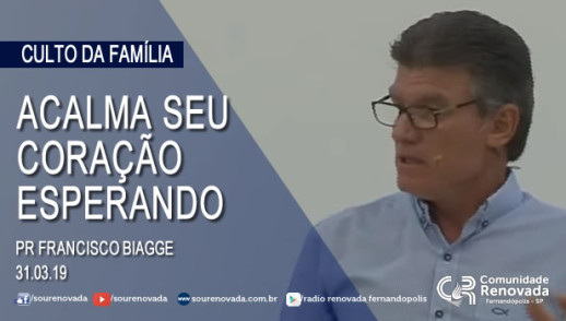 Acalma seu coração esperando